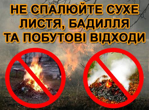 За спалювання сухостою та сміття доведеться сплатити кількатисячний штраф За спалювання сухостою та сміття доведеться сплатити кількатисячний штраф
