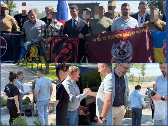 Завдяки спільним зусиллям громадської організації #ПростірПеремоги та чеських партнерів, один з підрозділів ДШВ ЗСУ, отримав Matrise 4T